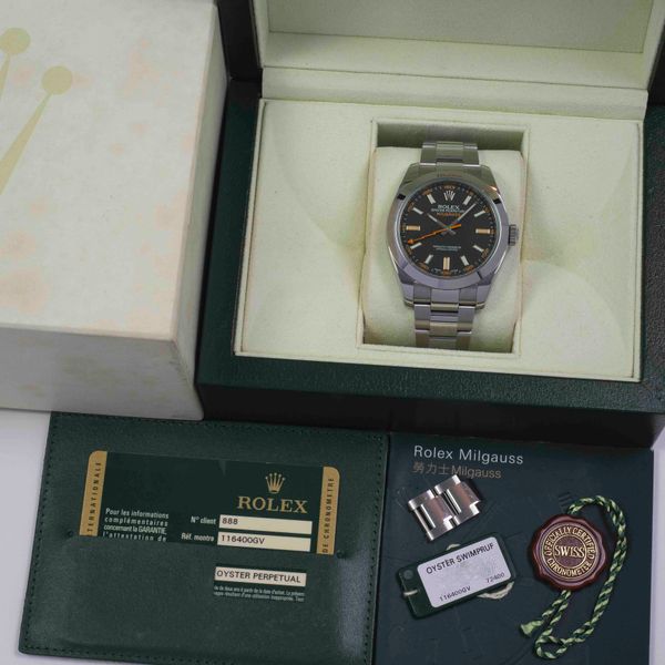 Rolex Milgauss 116400 GV
